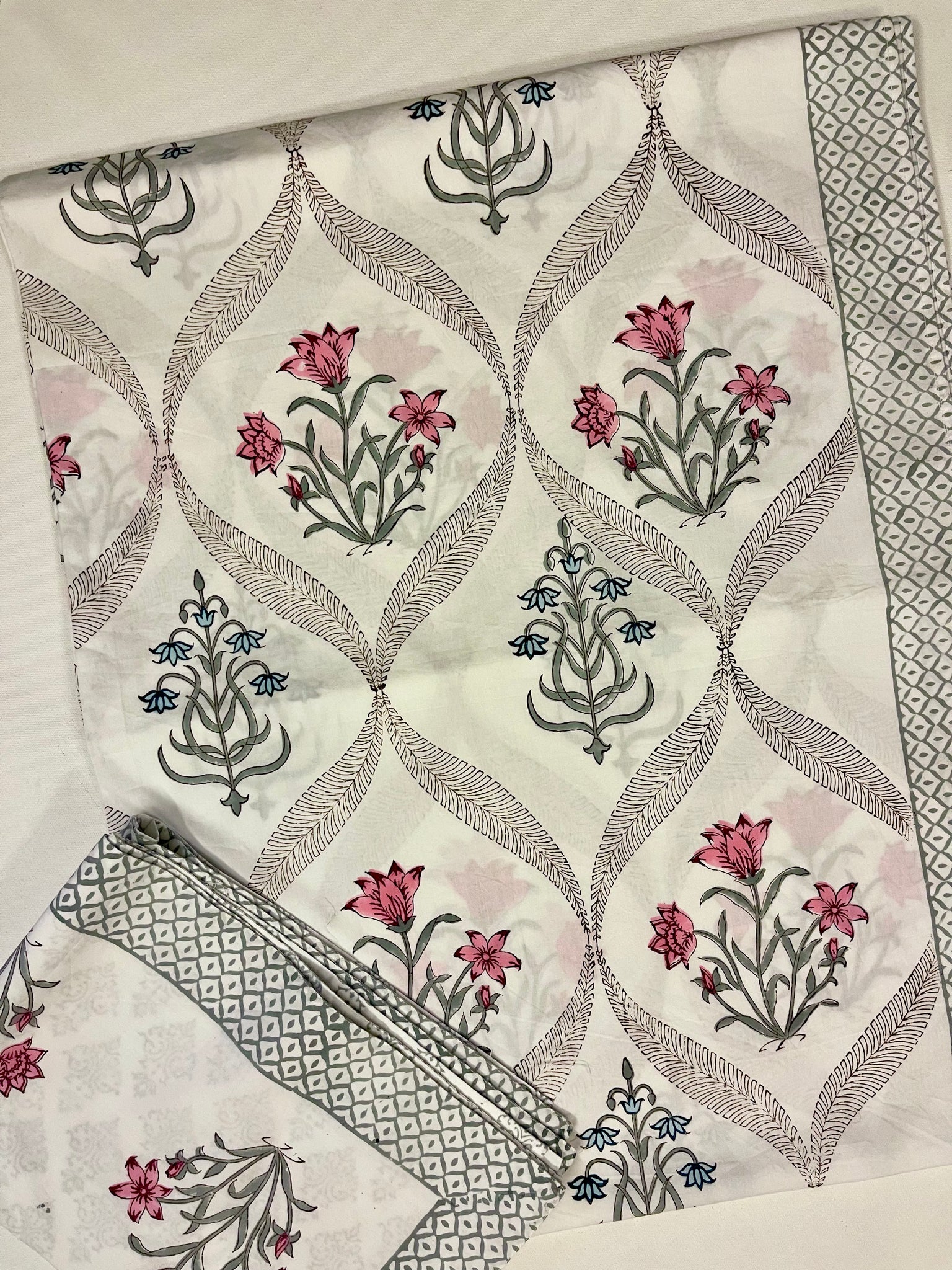 Kashmiri Kali Bed Sheet