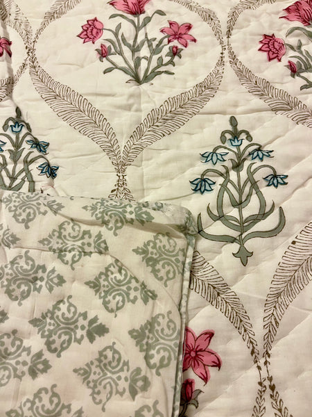 Kashmiri Kali Reversible Quilt