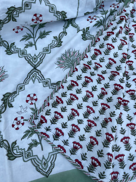 Dutch Tulips Reversible Dohar