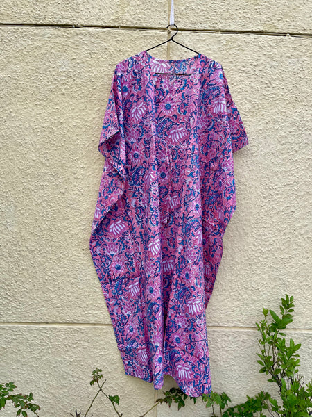 Turquoise Paisley Kaftan