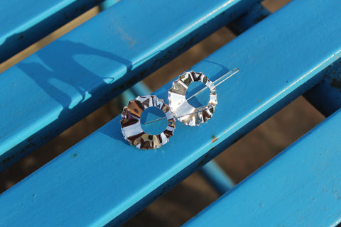 Hammered Sun Earrings