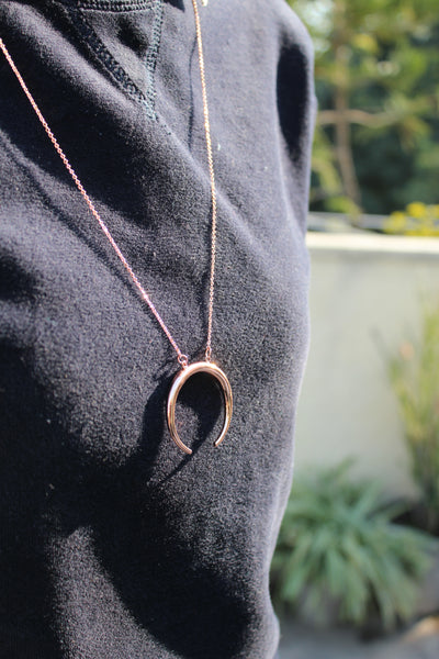 Horned Moon Necklace