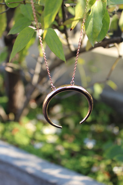 Horned Moon Necklace