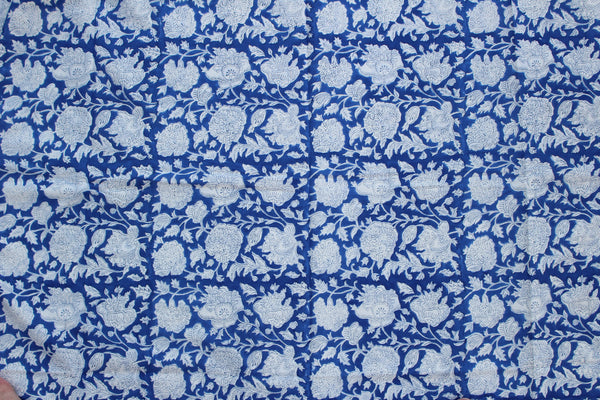 Azure Garden Fabric