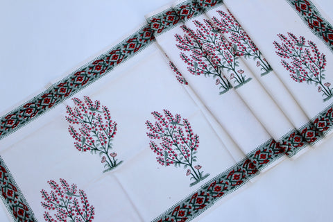 Flowering Quince Table Runner