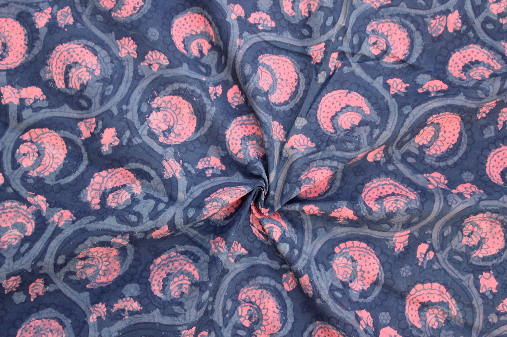 Pink Chrysanthemum Fabric