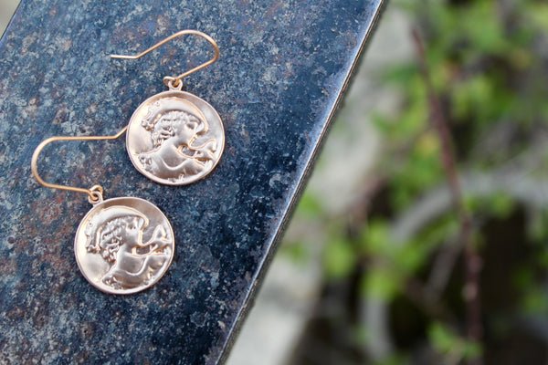 Florentine Medallion Earrings