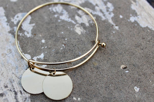 Sun Disc Bangle