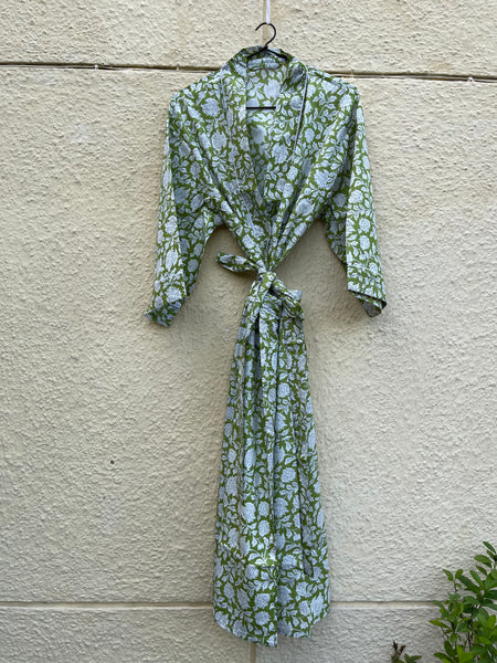 Kelly Green Jasmine Robe