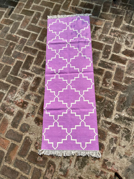 Lavender Girih Jaal Runner