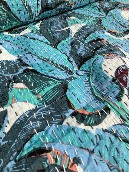 Banana Leaves Kantha