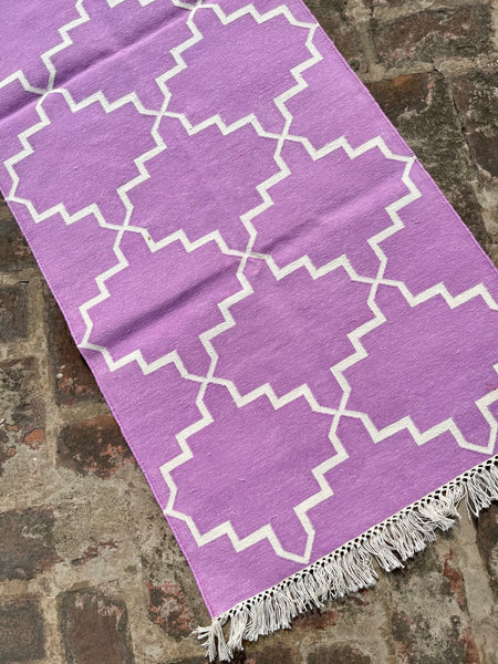 Lavender Girih Jaal Runner