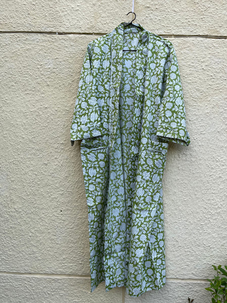 Kelly Green Jasmine Robe