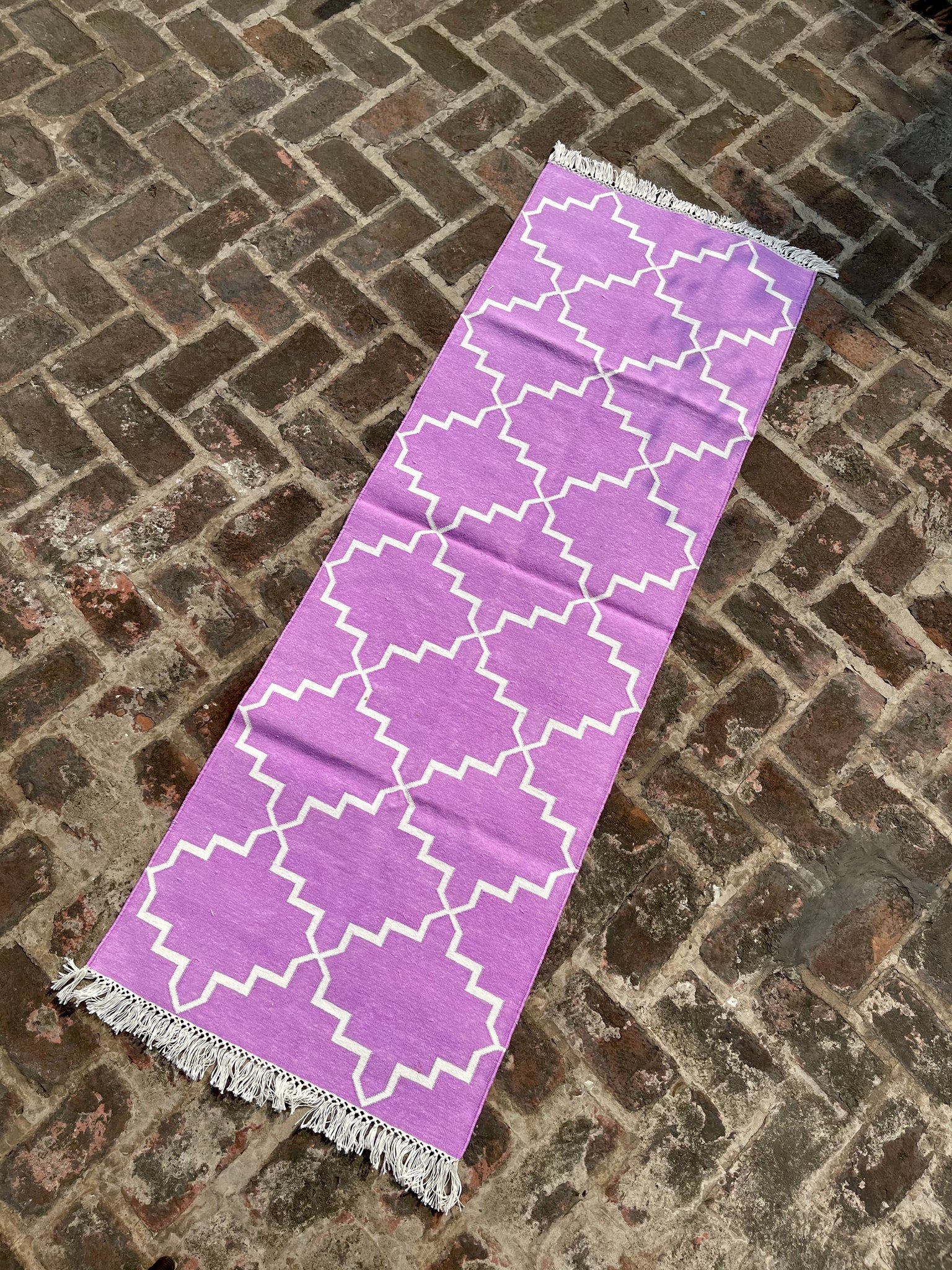 Lavender Girih Jaal Runner